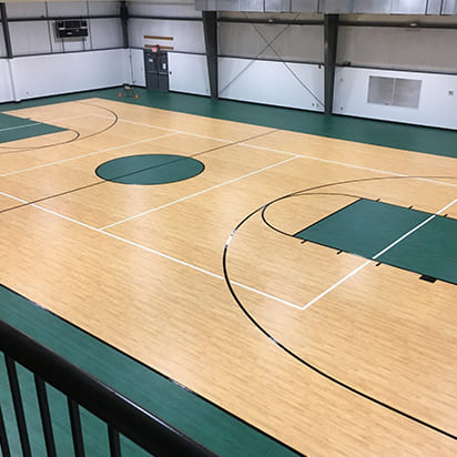 Basketball Court Vinyl Flooring